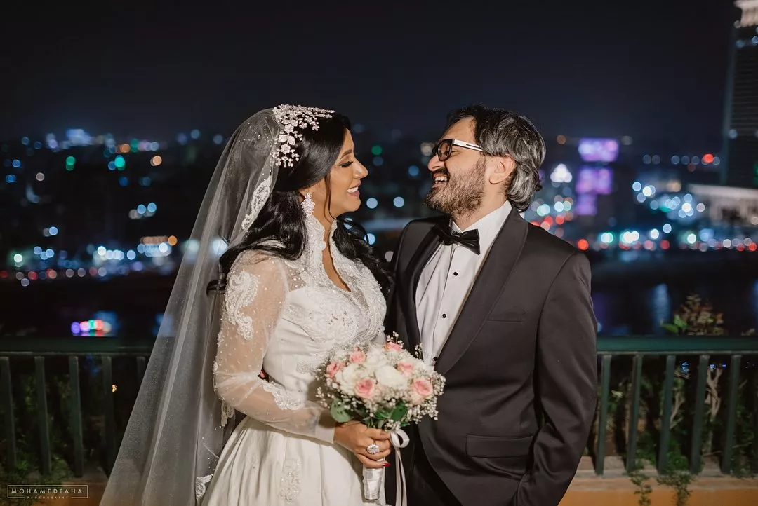 صور وفيديو حفل زفاف الفنانة السعودية مروة سالم ومحمد سلامة