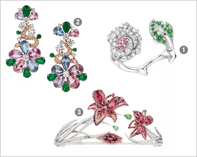 9 تصاميم مجوهرات مرصّعة وملوّنة لكل سيّدة تحبّ إبهار من حولها