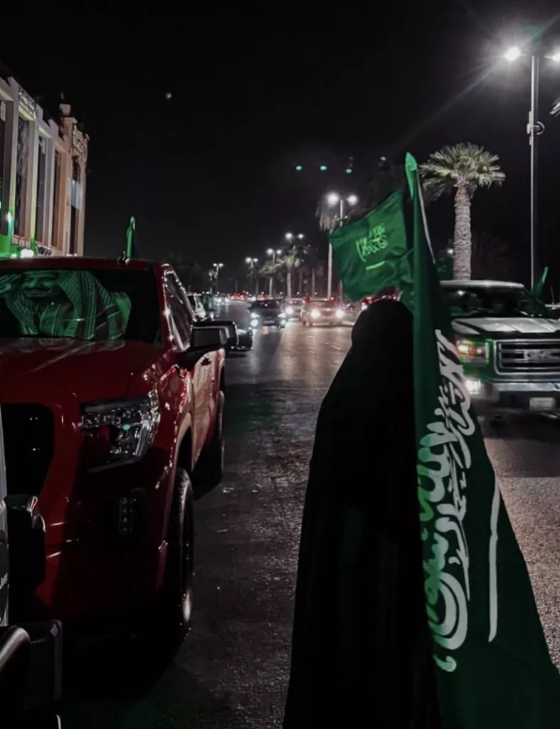 مظاهر الاحتفال في يوم العلم السعودي 2023... الخفّاق الاخضر مرفوع في كل مكان