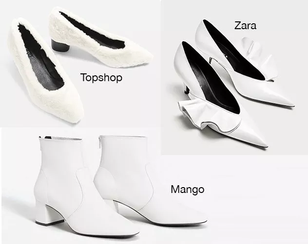 ابتعدي عن الروتين وانتعلي الحذاء ذا اللون الأبيض، فهو خيار الفاشينيستا بامتياز