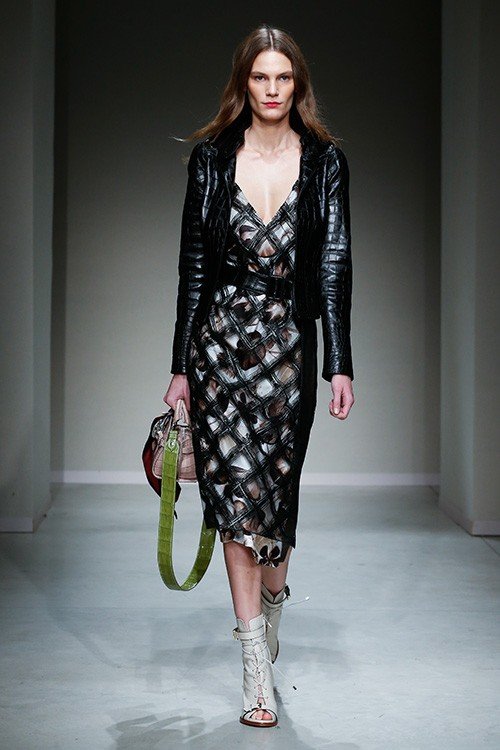 عرض أزياء Trussardi لربيع 2018، خلال أسبوع الموضة في ميلانو