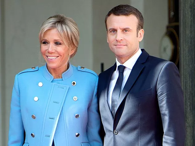 زوجة ماكرون Brigitte تكسر أهمّ قاعدة في فرنسا وتشعل السوشيل ميديا
