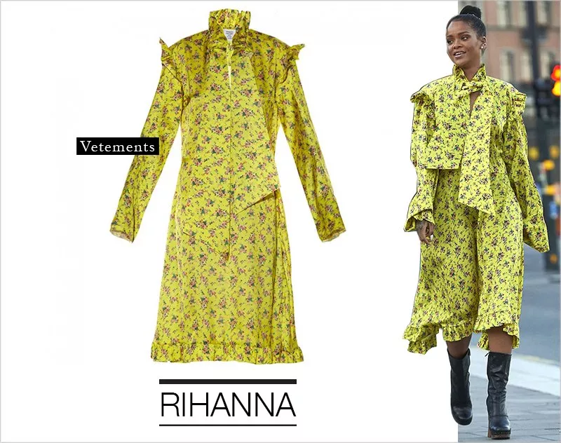 ماذا ارتدت النجمات هذا الأسبوع؟
Rihanna في إطلالة أنثويّة بامتياز