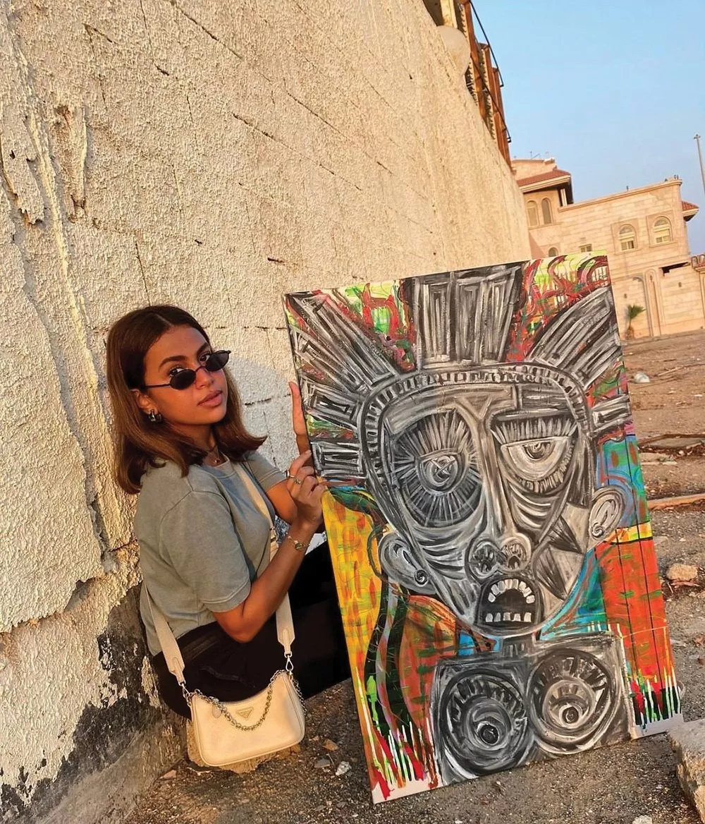 مقابلة مع الرسّامة السعودية جنى موسى... أحبّ أن تكون قطعي الفنيّة فريدة