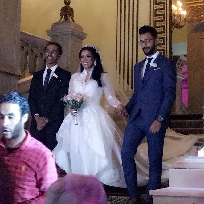 صور وفيديو حفل زفاف الفنانة السعودية مروة سالم ومحمد سلامة