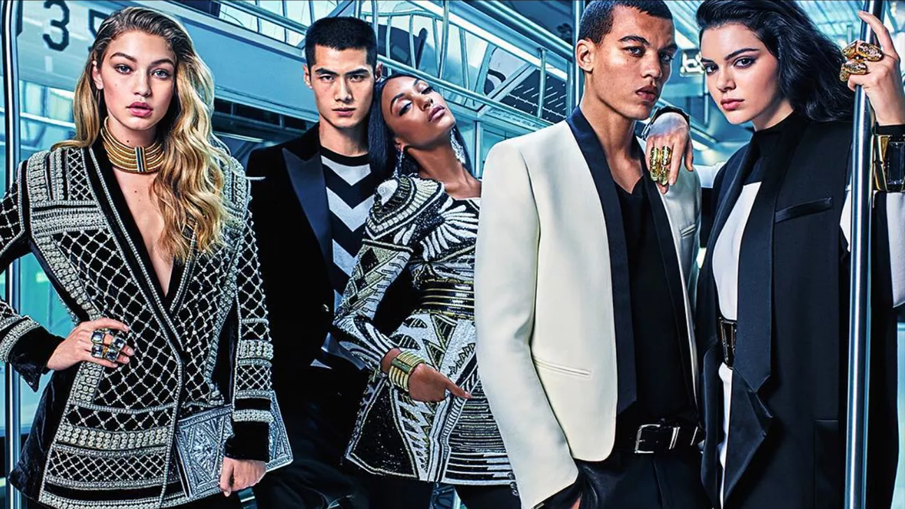 أشهر عارضات الأزياء تجتمع في حملة Balmain x H&M الإعلانيّة