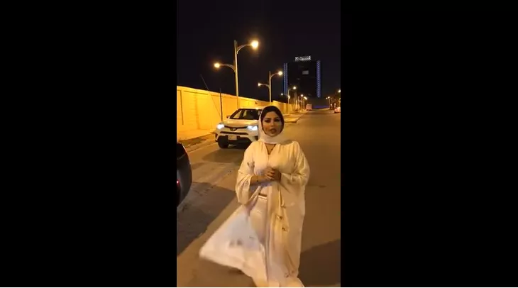 شيرين الرفاعي تثير الجدل في السعودية أثناء الاحتفال بقيادة المرأة للسيارة