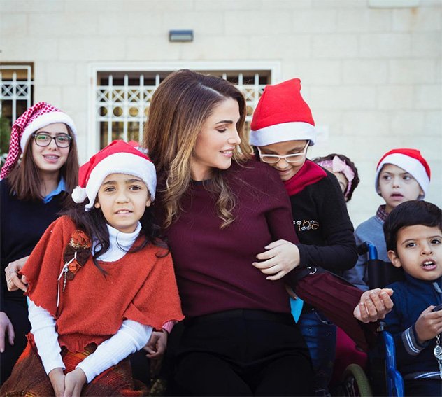 الملكة رانيا أولاد الملكة رانيا
