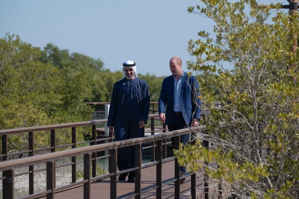 صور الأمير ويليام خلال زيارته إلى الإمارات العربية المتحدة للمرة الأولى