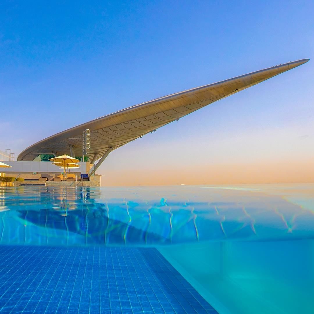 مسابح   مسبح   دبي   الامارات   روف توب