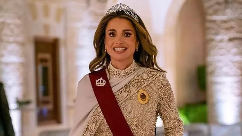 تيجان الملكة رانيا 