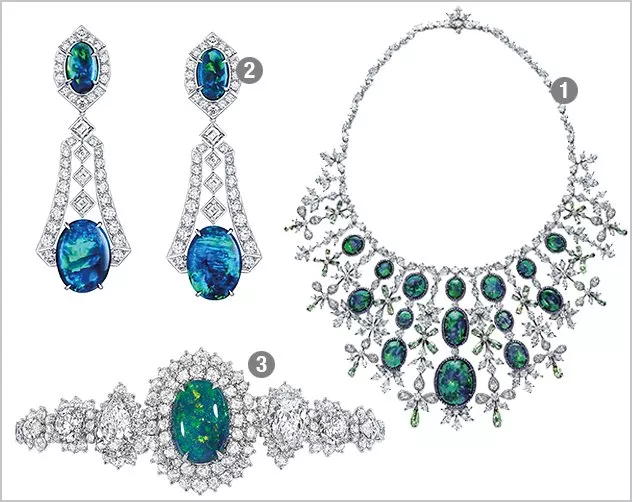 9 تصاميم مجوهرات مرصّعة وملوّنة لكل سيّدة تحبّ إبهار من حولها