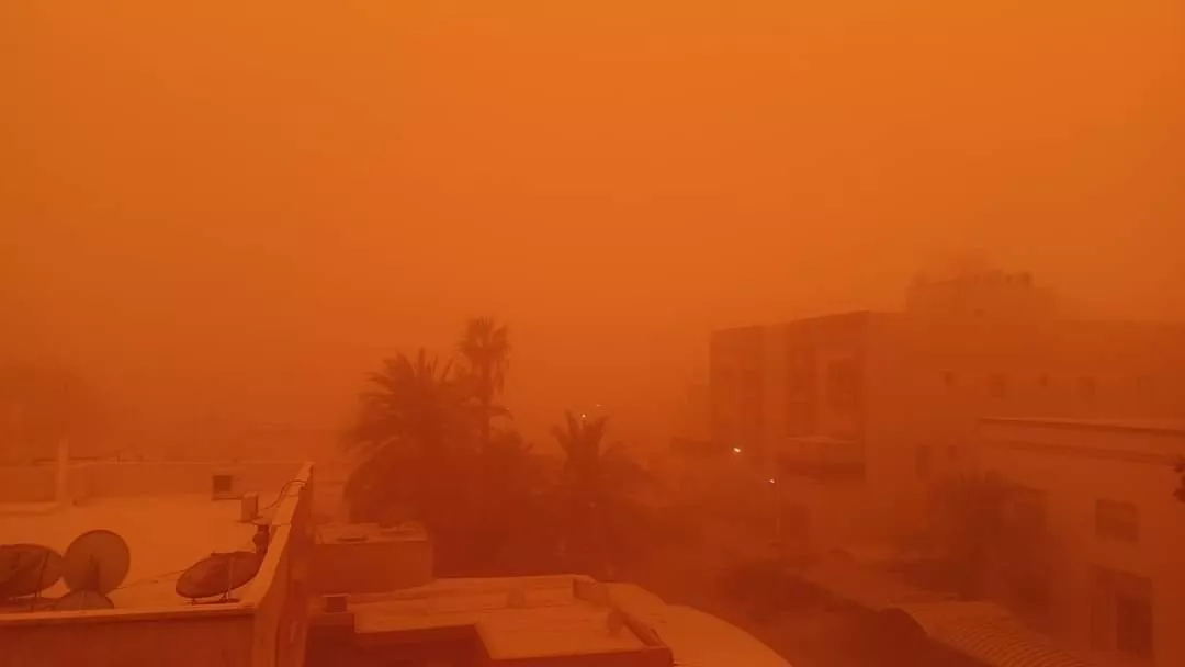 صور العاصفة الرملية التي ضربت الدول العربية... لقطات شغلت السوشيل ميديا
