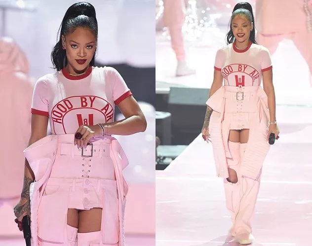 الدراماتيكيّة، الغرابة والإغراء... كلّها في إطلالات Rihanna في حفلMTV Video Music Awards 2016
