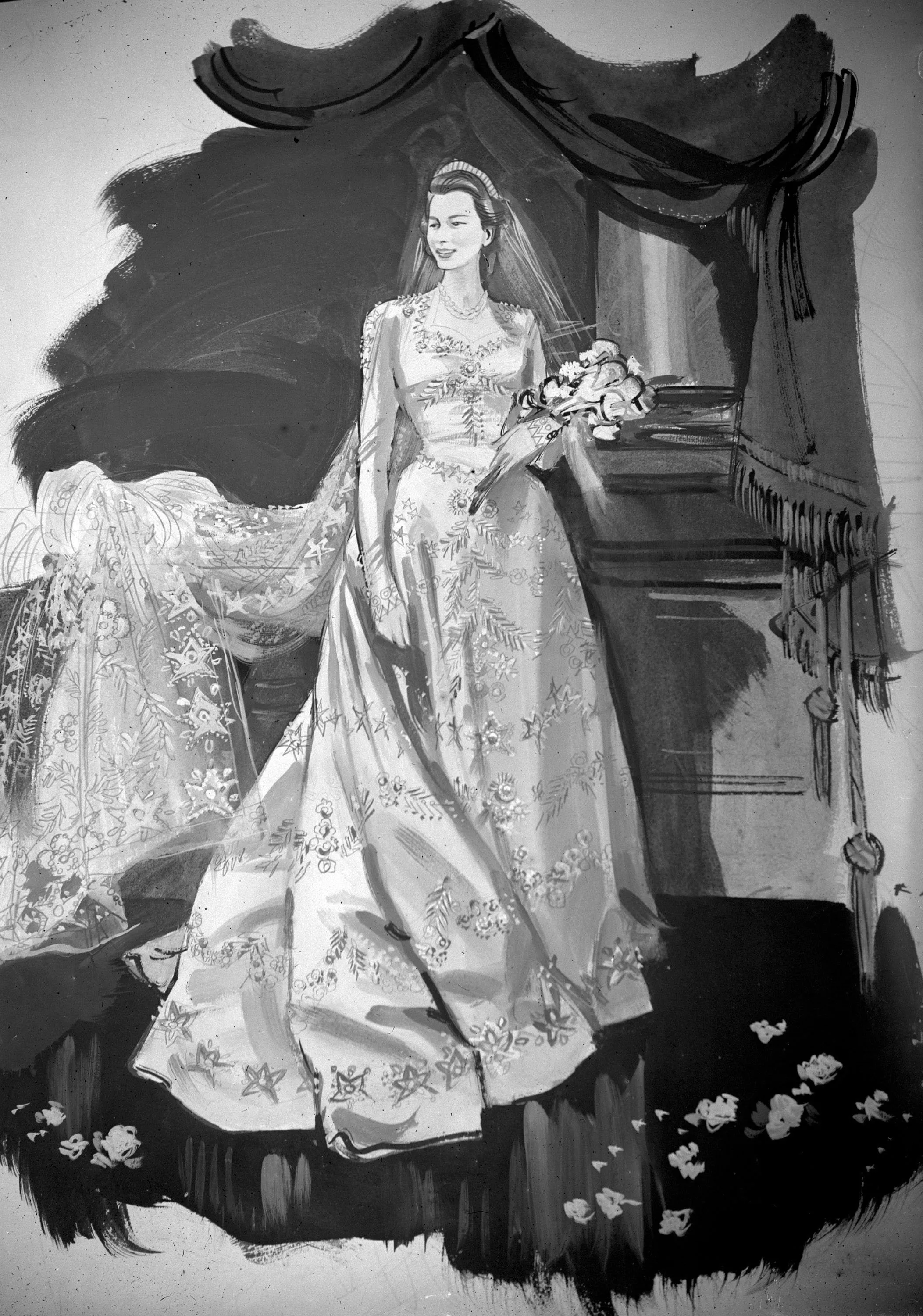 صور حفل زفاف الملكة إليزابيث من الأمير فيليب... ومعلومات ربما لا تعرفينها