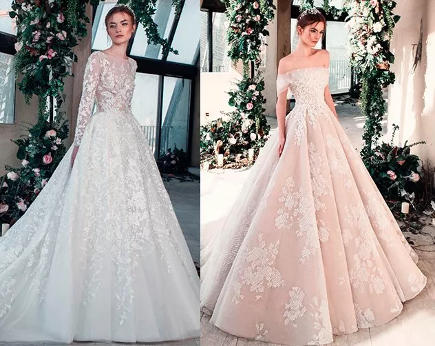 المصمّمون اللبنانيّون يقدّمون مجموعات فساتين الزفاف لربيع 2019 ضمن أسبوع الموضة للعرائس النيويوركيّ