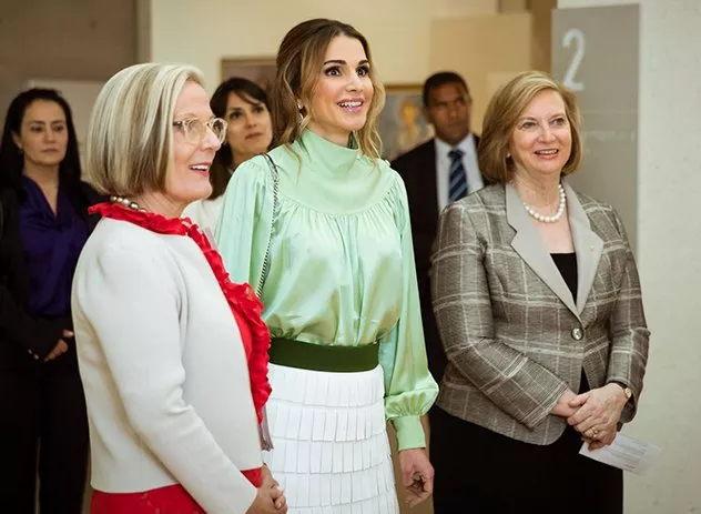 الملكة رانيا في أستراليا: بين الهفوات والبساطة