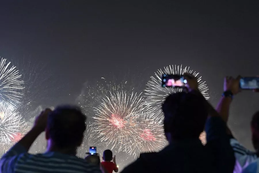 أجواء افتتاح مهرجان الفيفا للمشجعين 2022 في قطر، وإطلالة ميريام فارس تخطف الأنظار