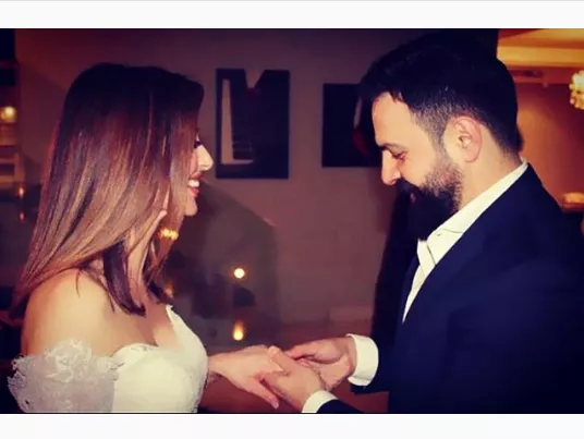 بالصور والفيديو، زواج الإعلامية المصرية وفاء الكيلاني والممثّل السوري تيم حسن