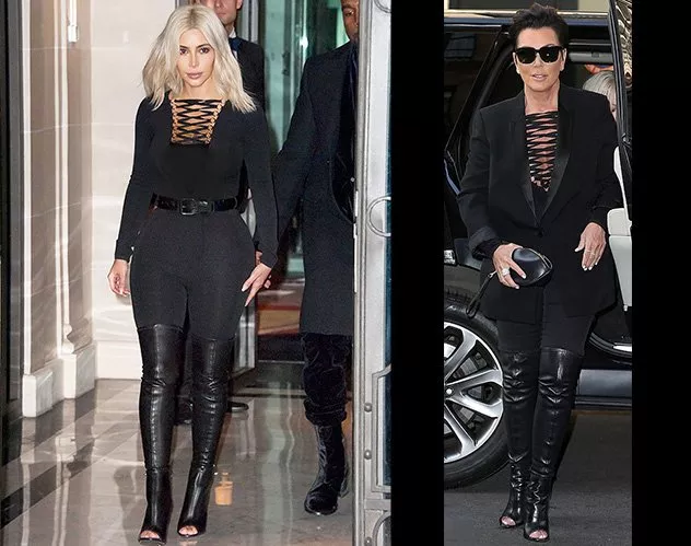 10 مرّات سرقت فيها Kris Jenner ملابس بناتها