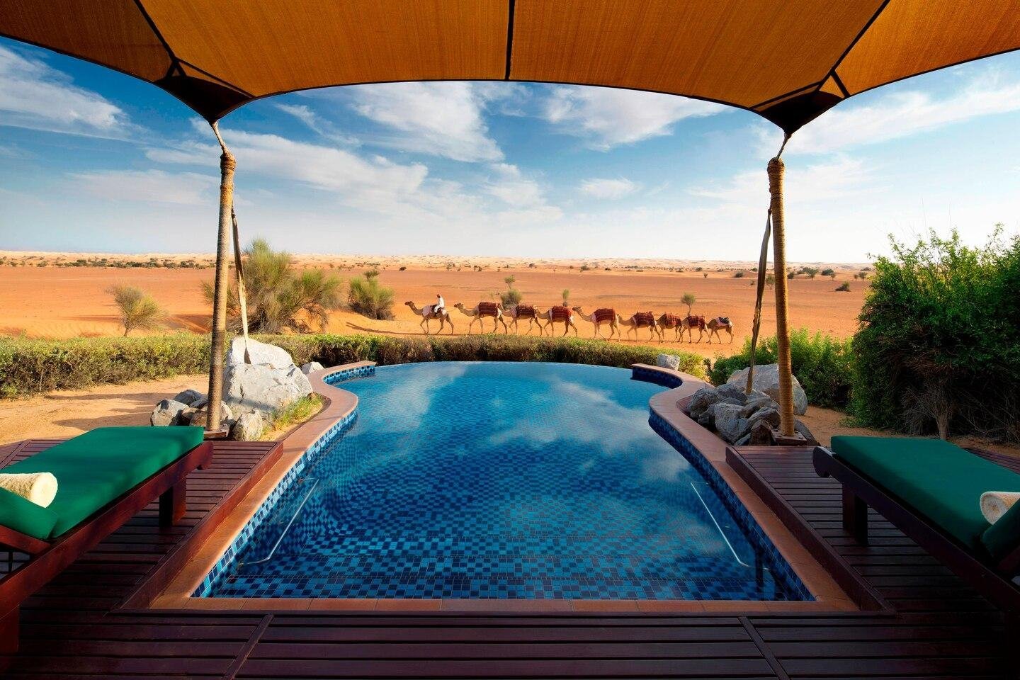 منتجع Al Maha Desert Resort & Spa في دبي اجازة عيد الاضحى السياحة في دبي