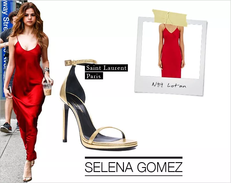 ماذا ارتدت النجمات هذا الأسبوع؟
Selena Gomez في فستان شبيه بملابس النوم