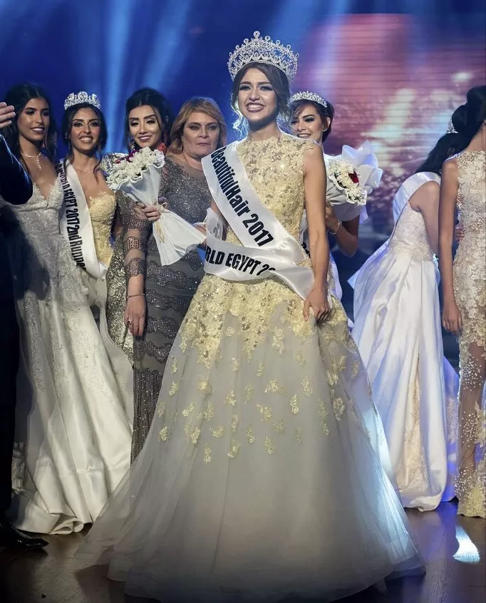 فرح شعبان تتوّج ملكة جمال مصر للعام 2017