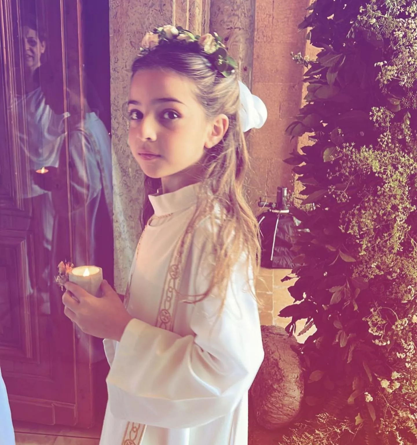 نادين نجيم تحتفل بالمناولة الأولى لابنتها هيفين بلوك راقي ومنعش!