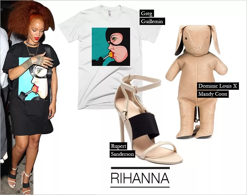 ماذا ارتدت النجمات هذا الأسبوع؟
Rihanna في إطلالة غريبة جداً