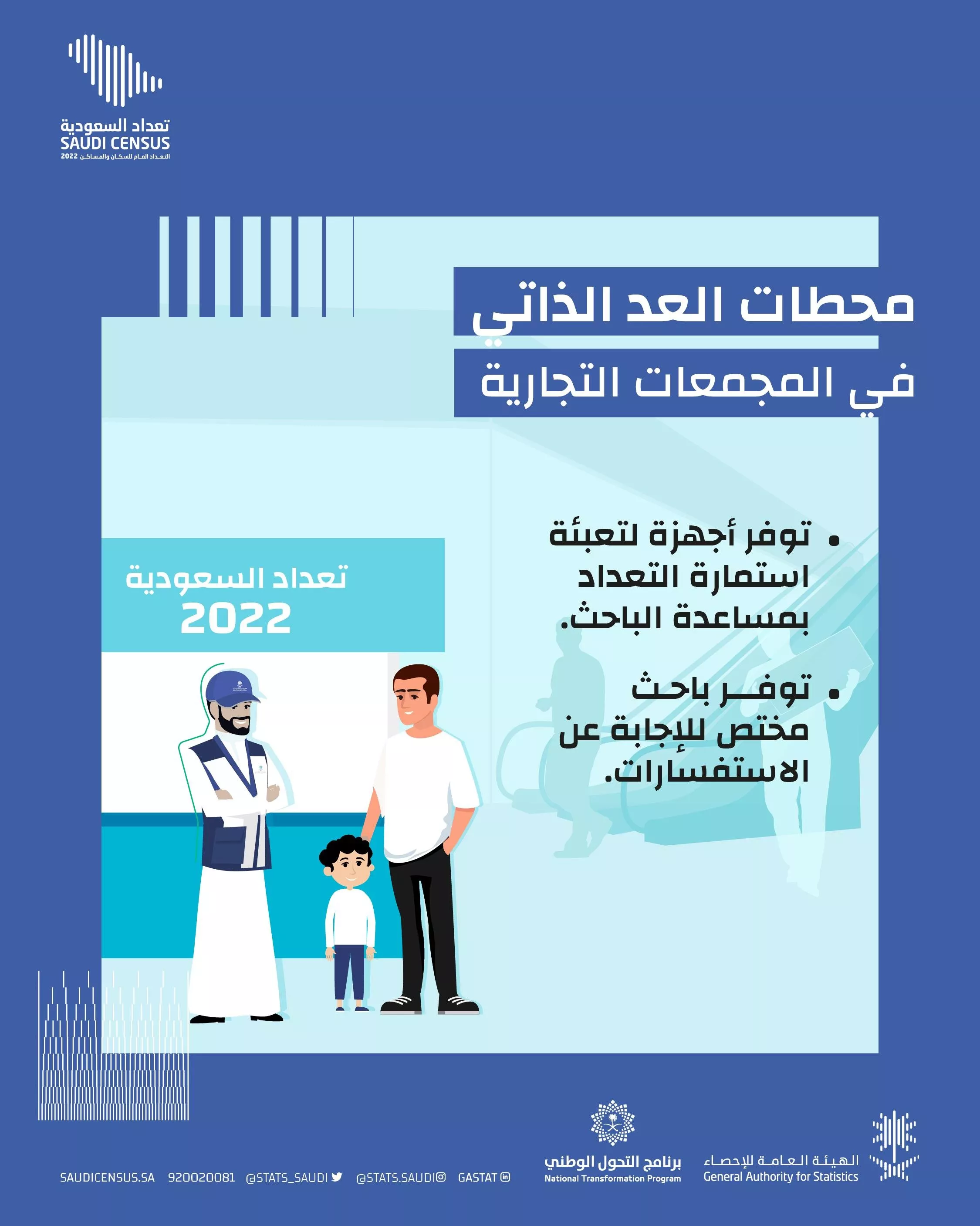 3 طرق للمشاركة في تعداد السعودية 2022، اكتشفيها!
