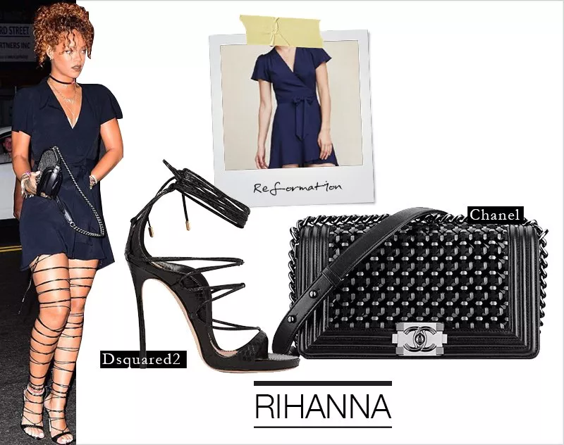 ماذا ارتدت النجمات هذا الأسبوع؟Rihanna تعتمد الحذاء الأكثر إثارة