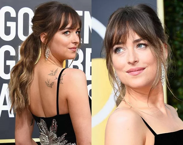 أجمل تسريحات الشعر والمكياج على سجّادة Golden Globes 2018 وفي الحفل الذي تلاه