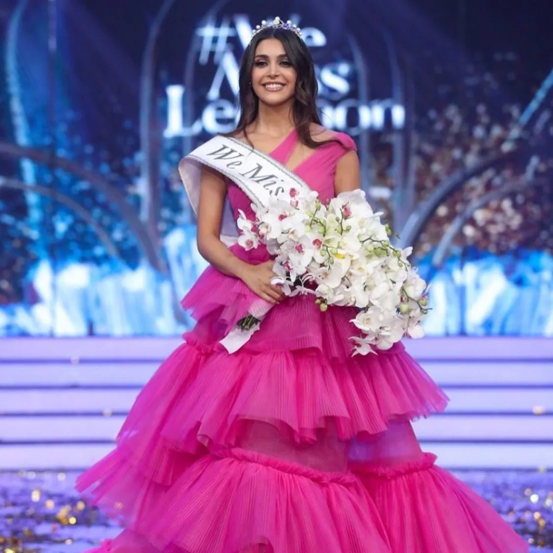 ياسمينا زيتون تفوز بلقب ملكة جمال لبنان لعام 2022