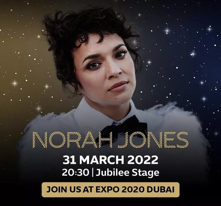 Norah Jones فعاليات حفل ختام اكسبو دبي 2020
