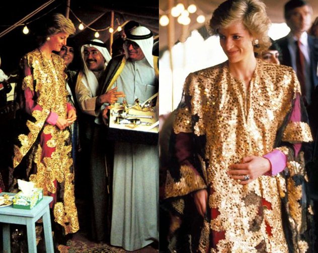 الاميرة ديانا في الكويت