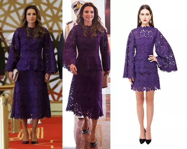 الملكة رانيا تطلّ بـ3 لوكات مختلفة من توقيع مصمّمين عرب خلال زياراتها للإمارات