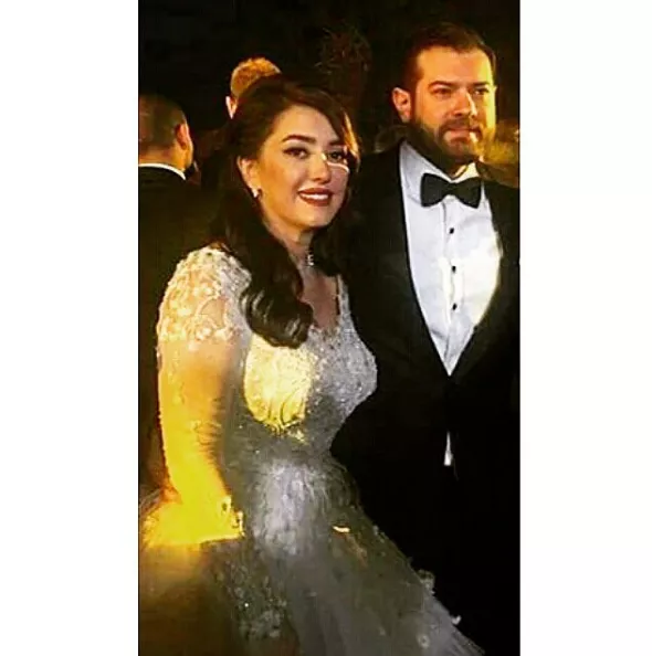 بالصور، الحفل الثاني لزفاف الممثّلة السوريّة كندة علوش من الممثّل المصريّ عمرو يوسف