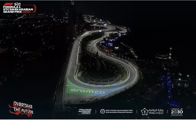 فعاليات حافلة في سباق الجائزة الكبرى للفورمولا 1 في جدة 2022