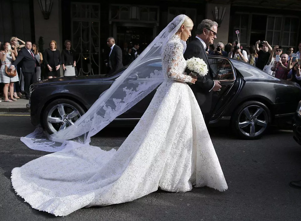 Nicky Hilton العروس الأميرة في يوم زفافها