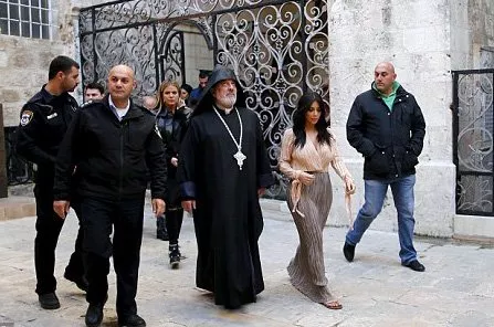 صور Kim Kardashian في القدس