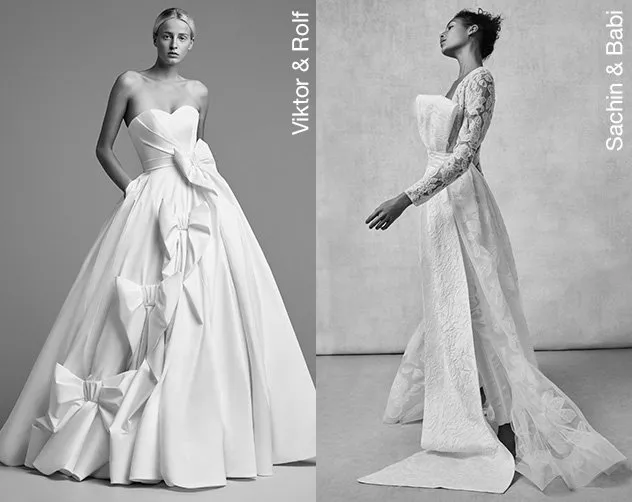 أبرز صيحات فساتين الزفاف من أسبوع الموضة للعرائس لخريف 2018