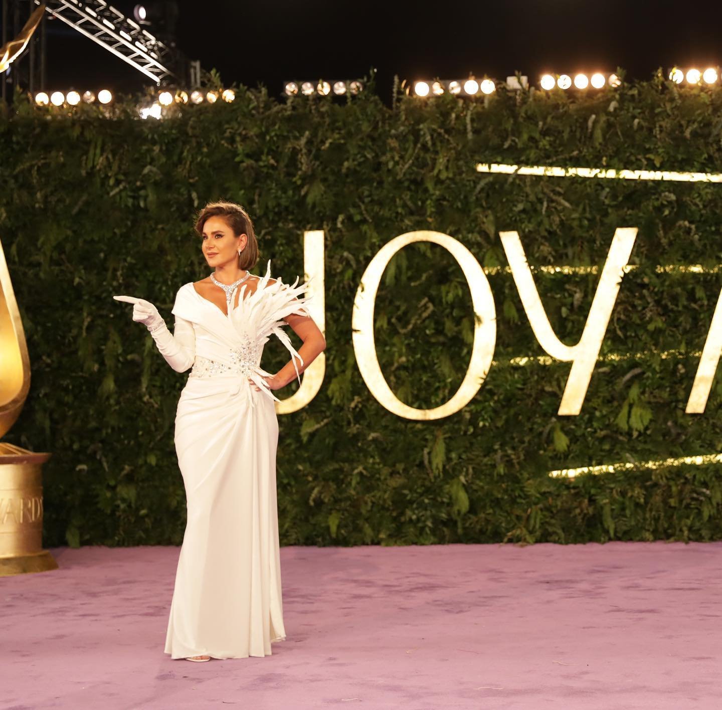 طلة ديمة قندلفت في Joy Awards 2023