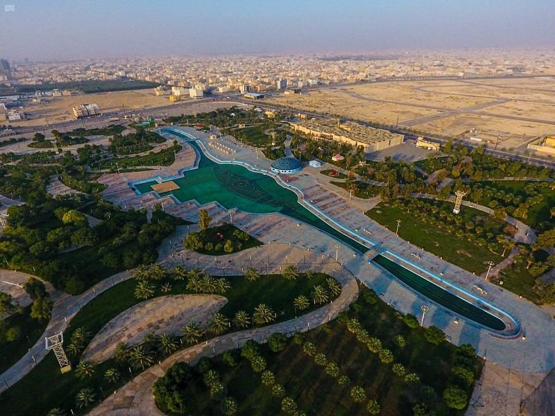 منتزه الملك عبدالله البيئي الاحساء السعودية