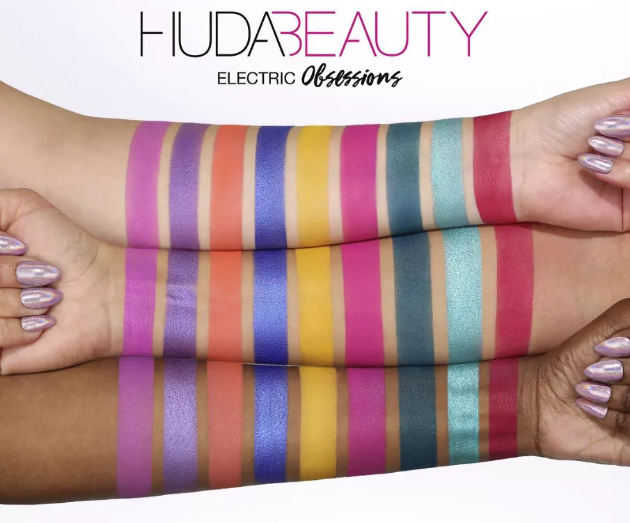 باليت Obsessions من Huda Beauty: مستحضرات ظلال عيون بتدرّجات مختلفة تثير هوس النساء