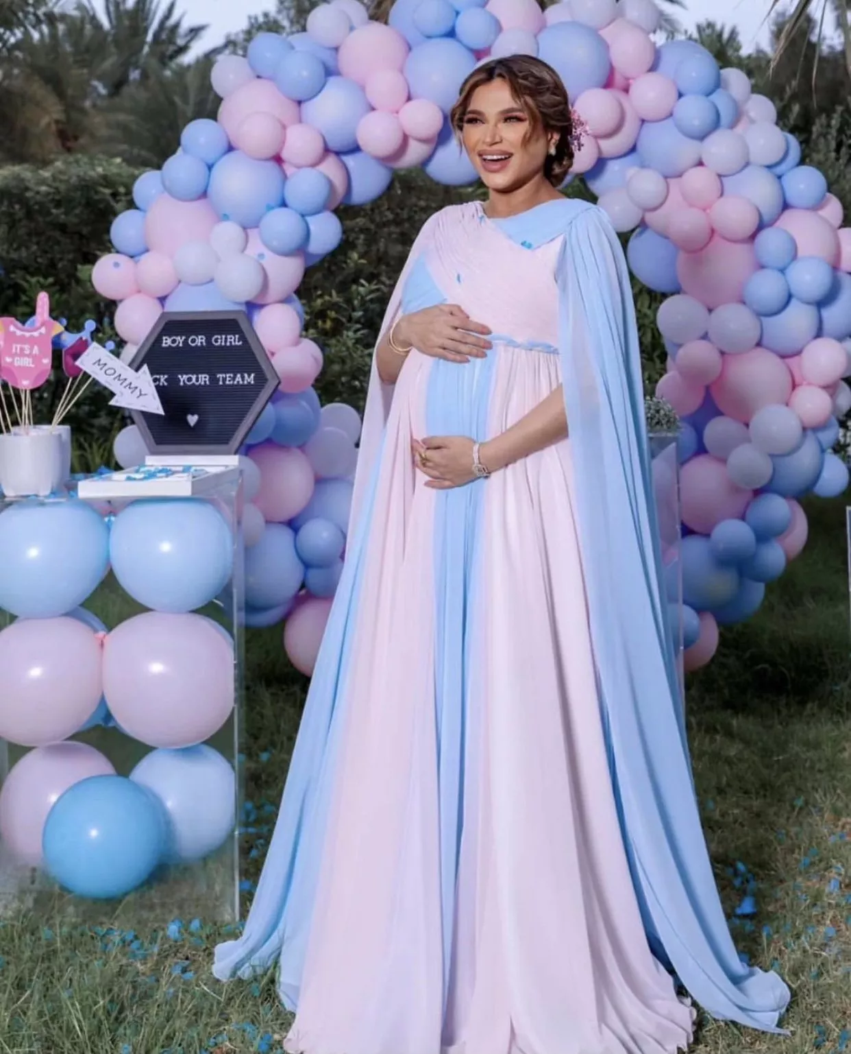 بالصور والفيديوهات، نهى نبيل تكشف عن جنس مولودها الرابع في يوم عيد الأم