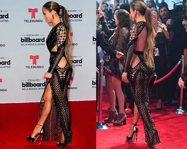 هيفاء وهبي تختار نسخة مقلّدة عن فستان Jennifer Lopez لإحياء حفل عيد الأضحى 2017