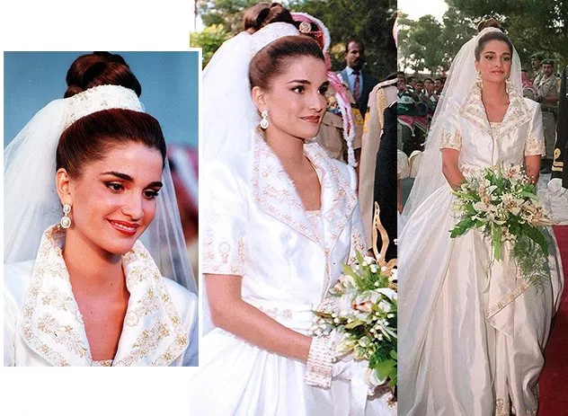 أجمل 8 فساتين زفاف الملكات عبر السنين