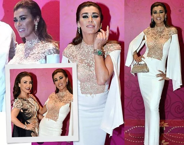 نادين الراسي ملكة الإطلالات الكارثيّة في سهرات رمضان 2016