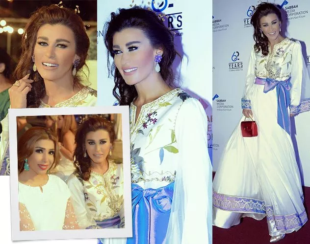 نادين الراسي ملكة الإطلالات الكارثيّة في سهرات رمضان 2016