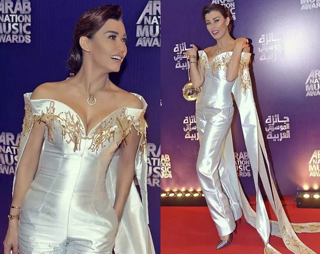 إطلالات النجمات العربيّات خلال حفل جائزة الموسيقى العربيّة ANMA